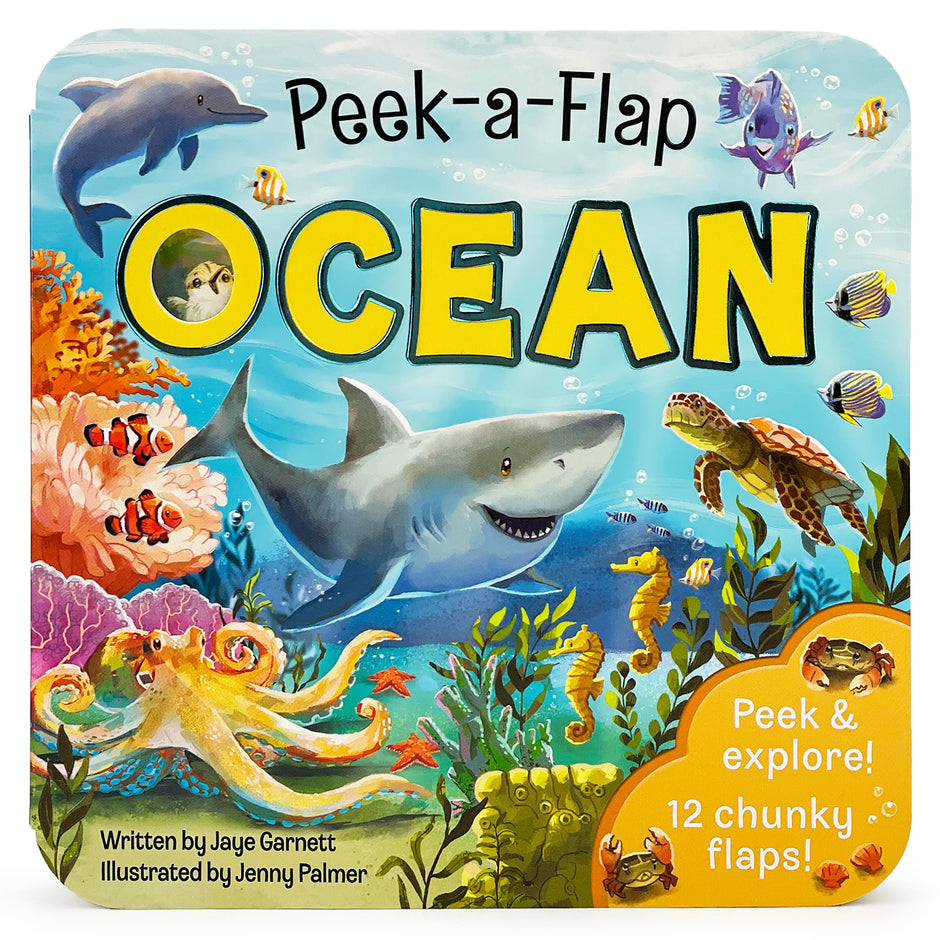 Cottage Door Press Ocean: Peek-a-Flap Board Book – Destination