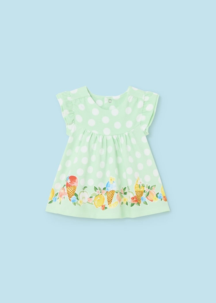 Mayoral Better Cotton Newborn Printed Dress - 18 Months Mayoral Better Cotton Newborn Printed Dress - 18 Months
