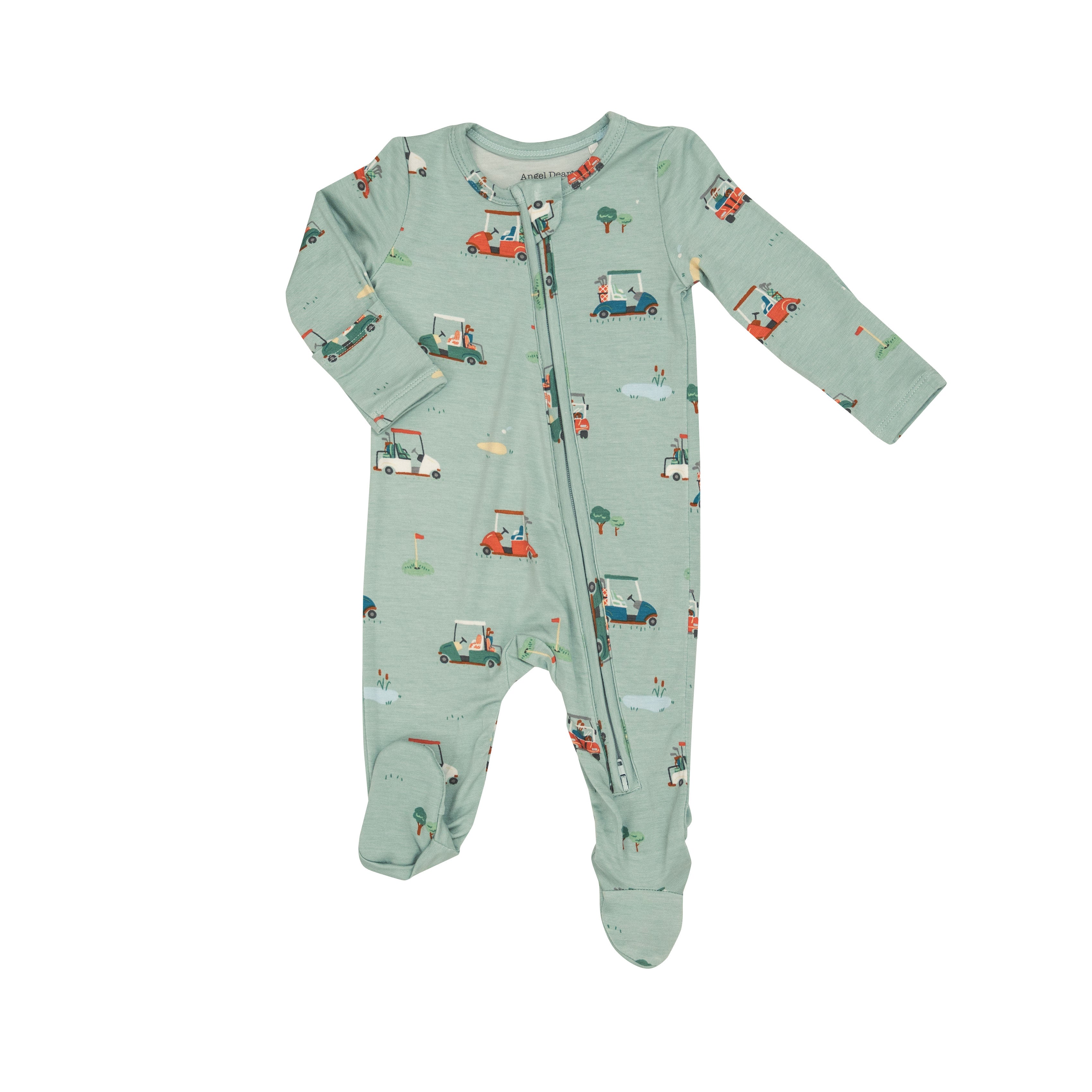 Golf Pro 2-Way Zipper Footie by Angel Dear