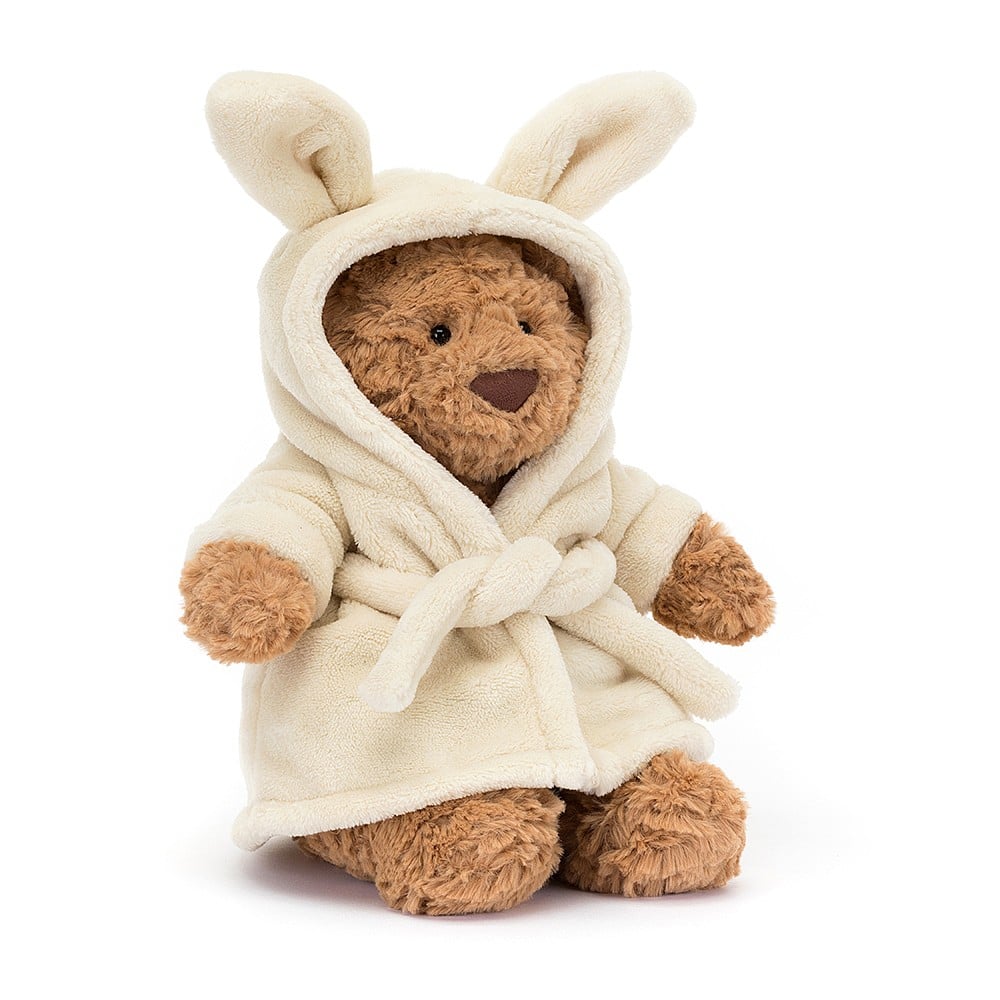 Jellycat Bartholomew Bear Bathrobe – Destination Baby & Kids