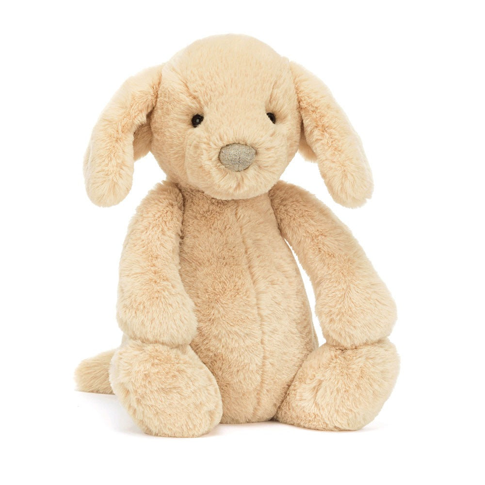 ゴールドタグ  Bashful Luxe Puppy Dog仔犬 Jellycat Bashful Luxe Puppy Orlando – Destination Baby & Kids