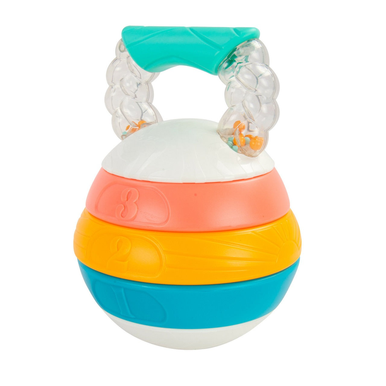 Bebe Fuerte Stack & Count Kettlebell™ Activity Toy Destination Baby