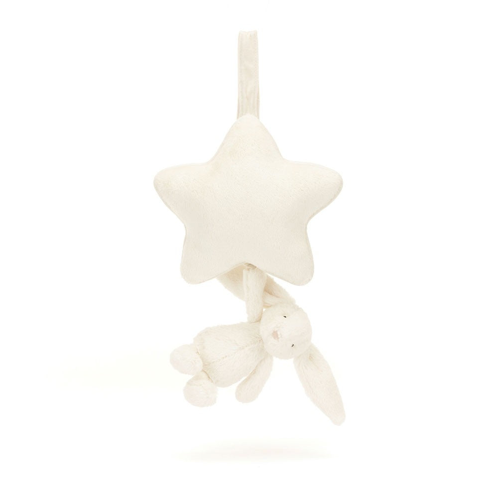 Jellycat Bashful Cream Bunny Musical Pull – Destination Baby & Kids