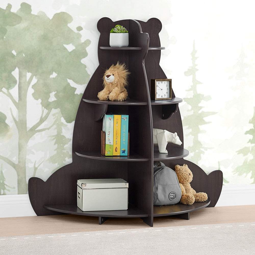 delta children bookcase Delta Children Bear Bookcase, Walnut