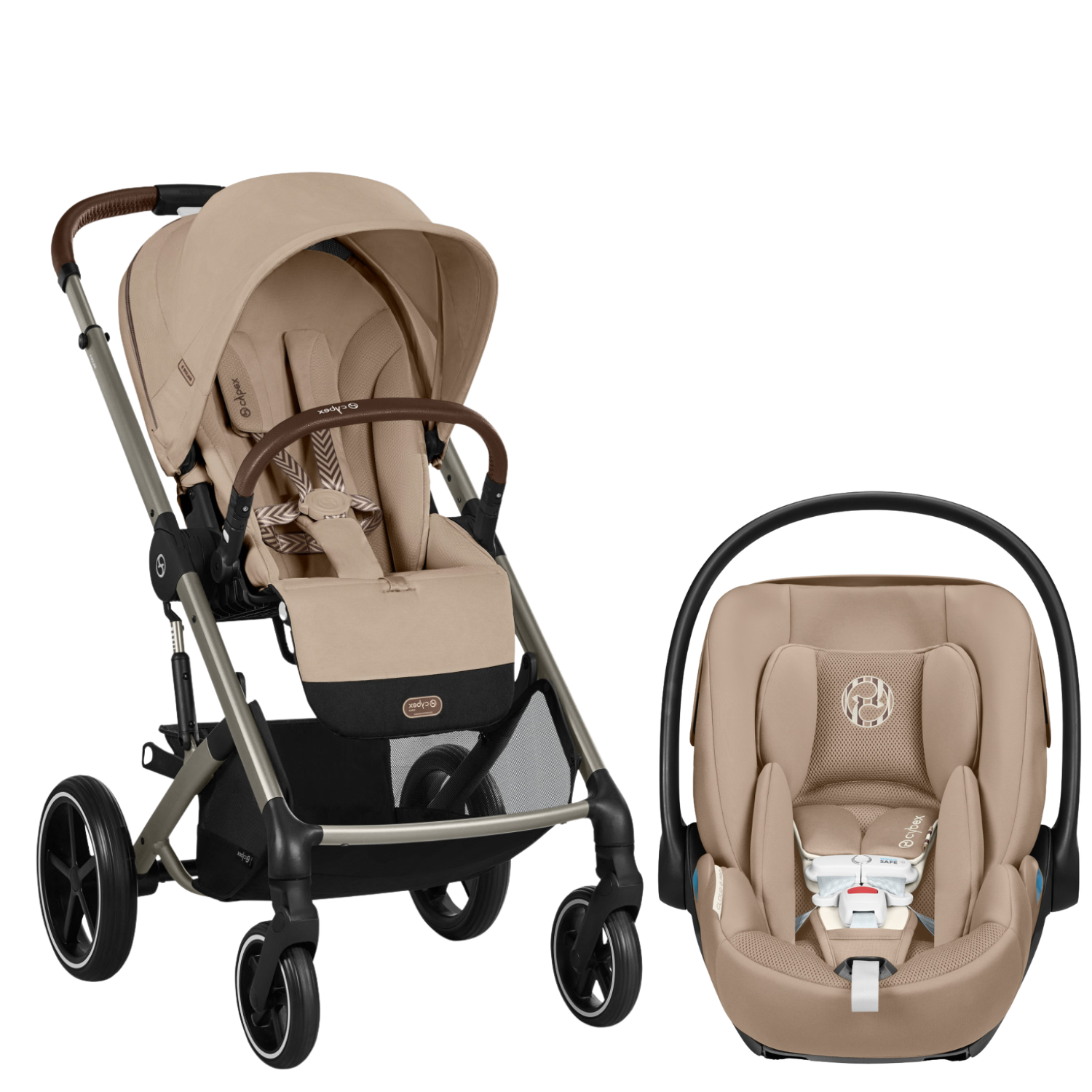 Cybex Balios S Lux Stroller + Cloud G Pro Travel System