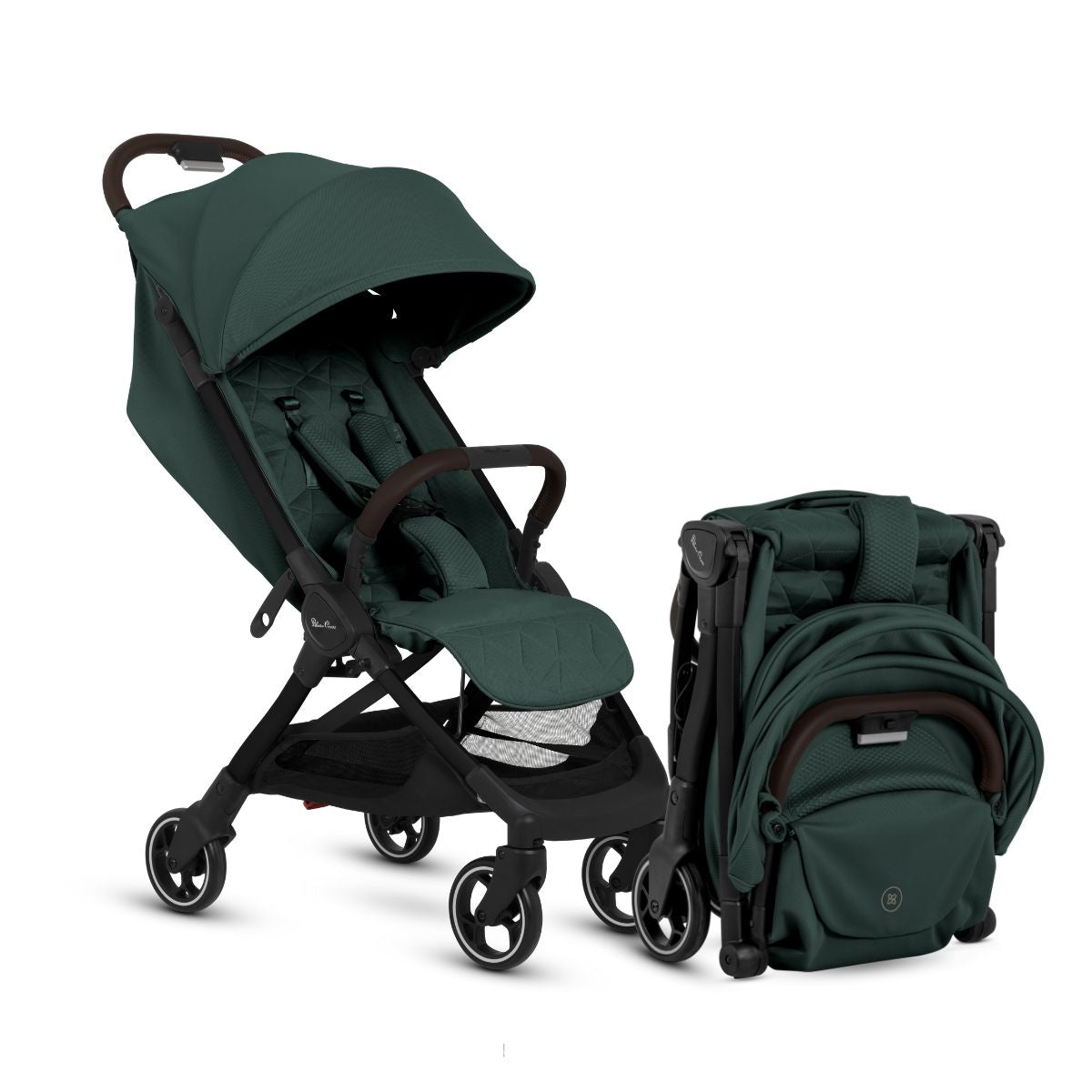 green stroller travel system Silver Cross Clic Compact Stroller