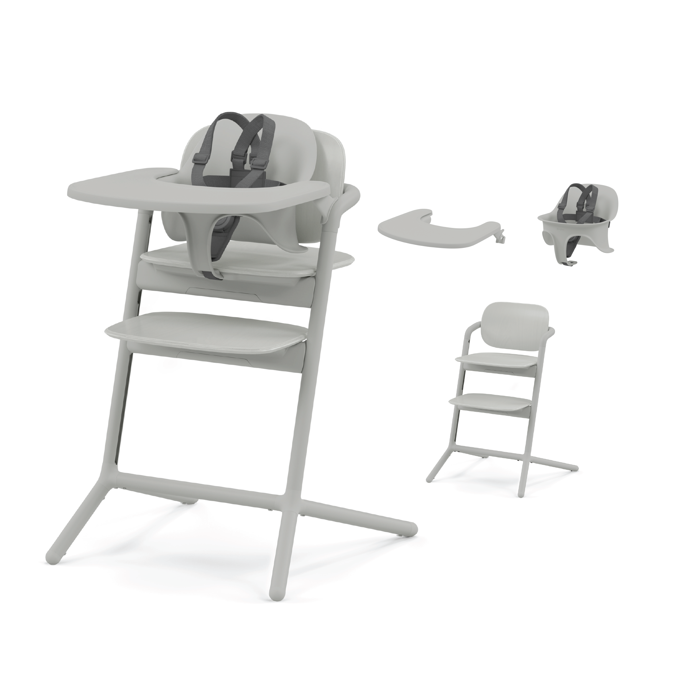 Cybex LEMO 2 High Chair 3-in-1 Set - All White – Destination Baby Cybex LEMO 2 High Chair 3-in-1 Set - All White – Destination Baby