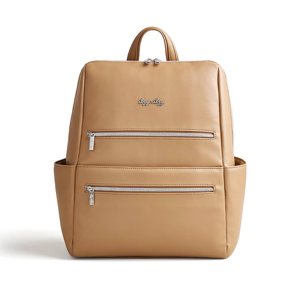 Itzy Ritzy Eras Backpack™ Diaper Bag: Chai Latte – Destination
