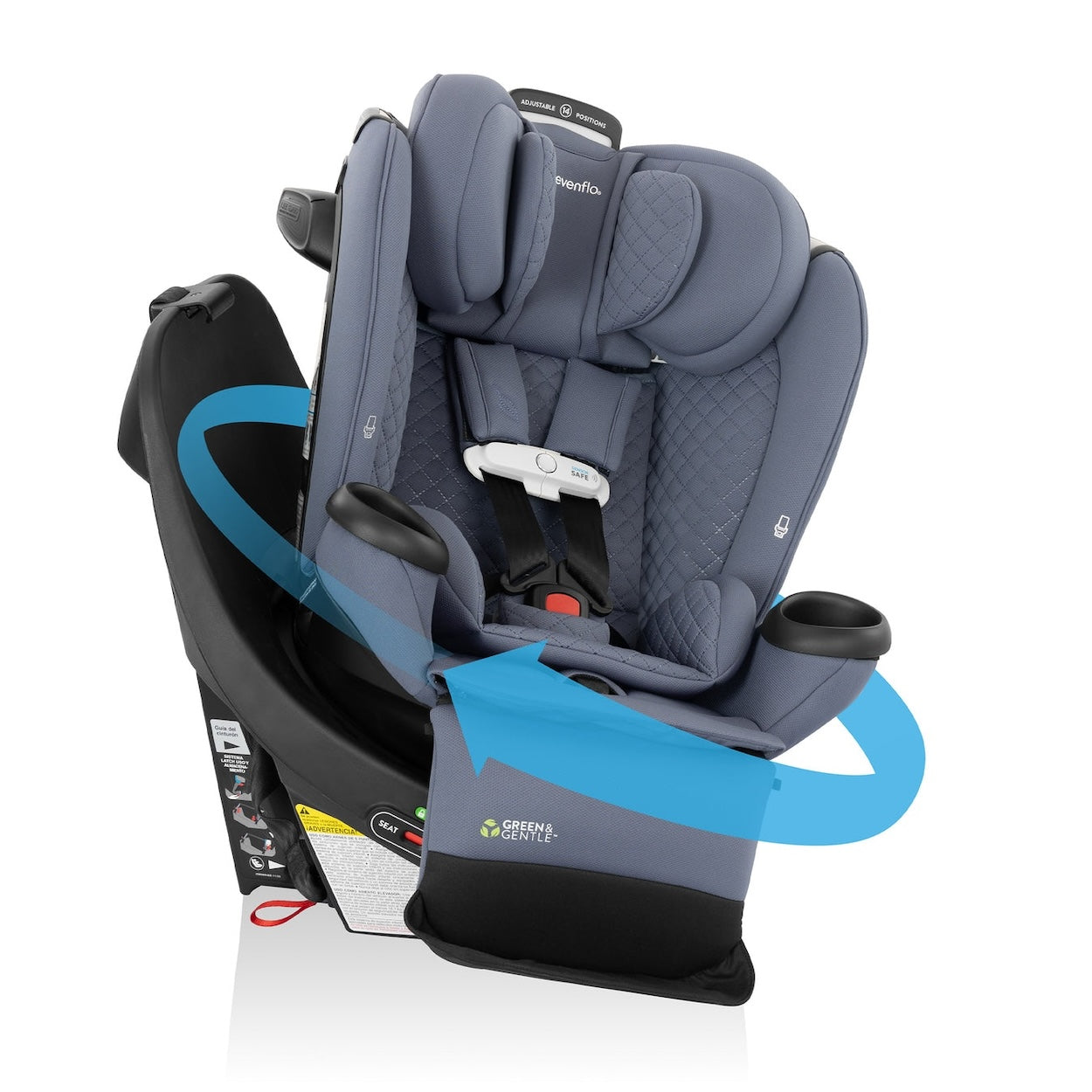 Evenflo Gold Revolve360 Extend All-in-One Rotational Car Seat