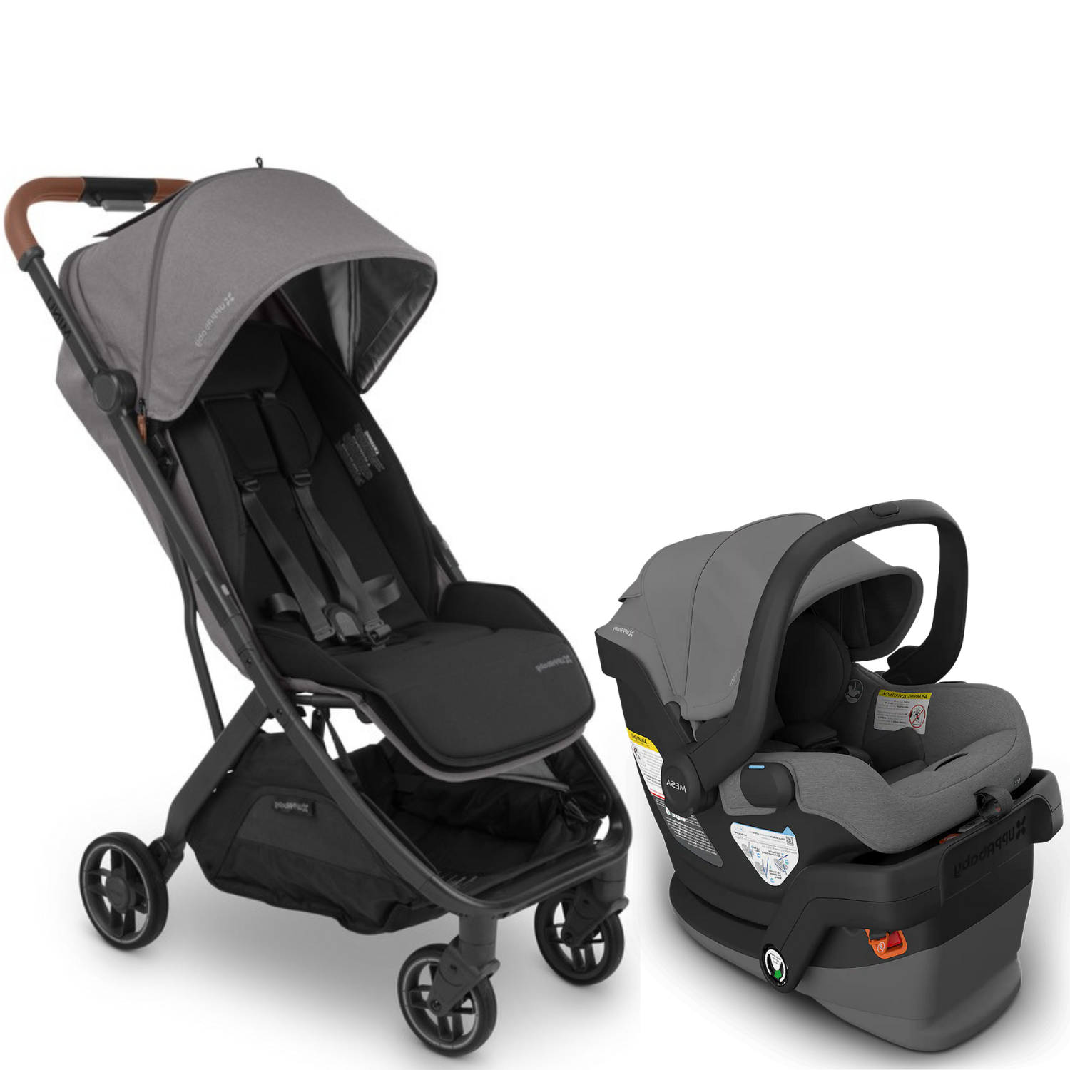UPPAbaby MINU V3 Stroller + Mesa V3 Travel System Dillan / Jake