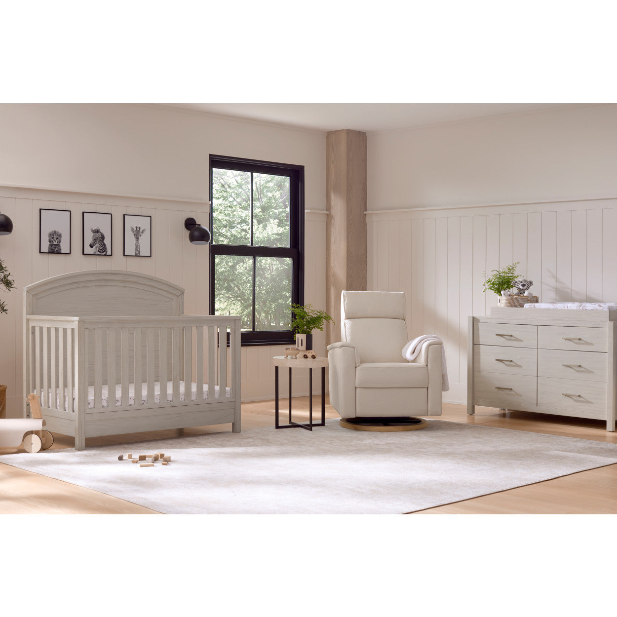 Hemsted Convertible Crib + Dresser Hemsted Convertible Crib + Dresser
