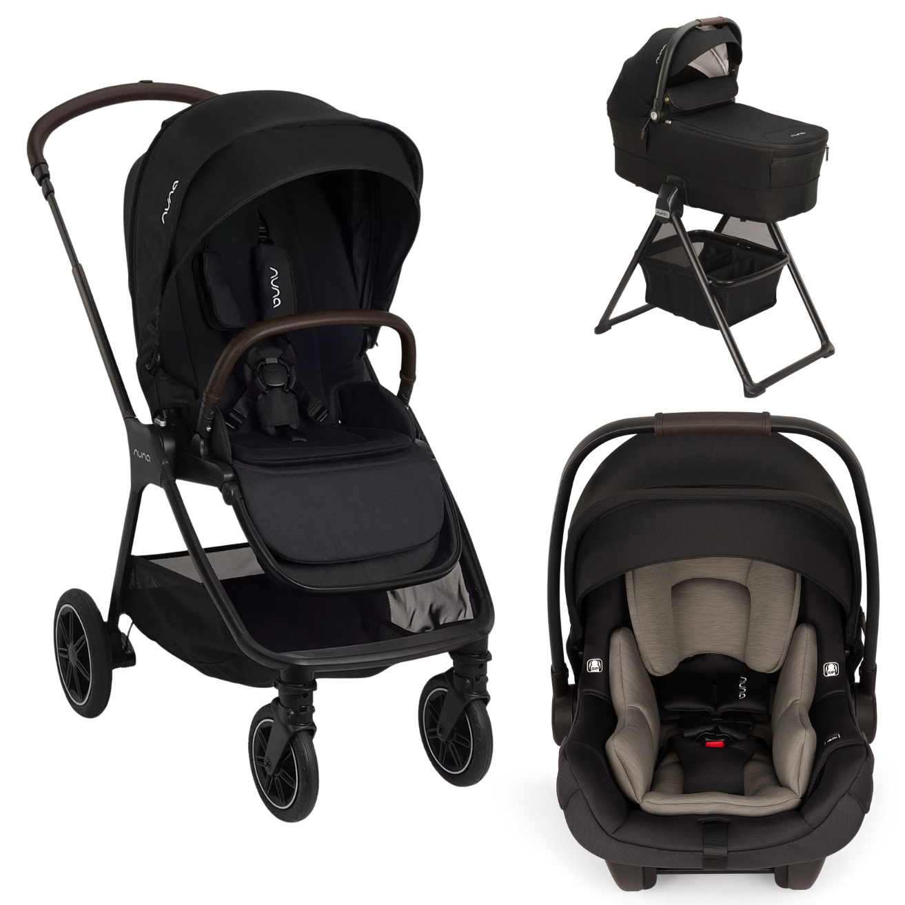 Nuna TRIV Next with Bassinet + PIPA AIRE