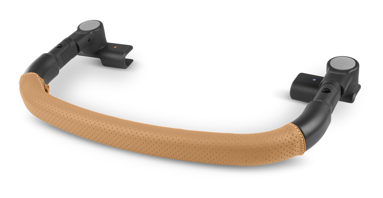 Universele Bumper Bar, voor kinderwagens Buggy Verstelbare Baby Wandelwagen Handvat Stuur Armsteun Haken Handvat en Zwart (Zwart