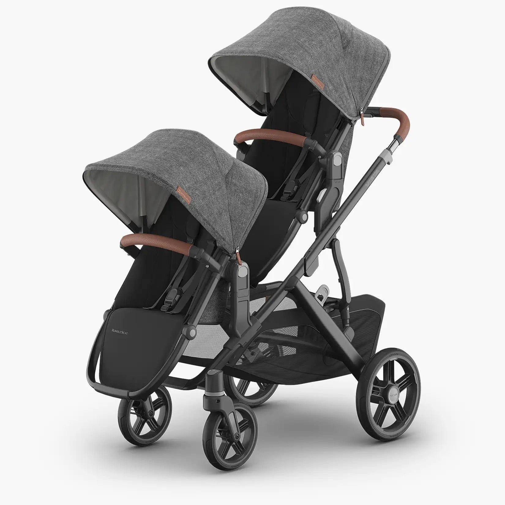 UPPAbaby VISTAベビーカー UPPAbaby Vista V3 Double Stroller - Ada - Sandstone Mélange