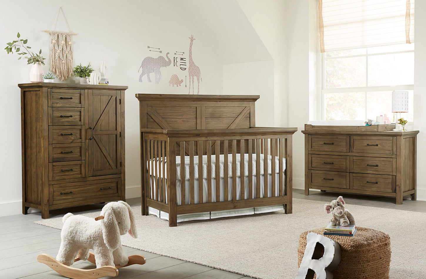 Westfield Crib, Dresser & Chifferobe