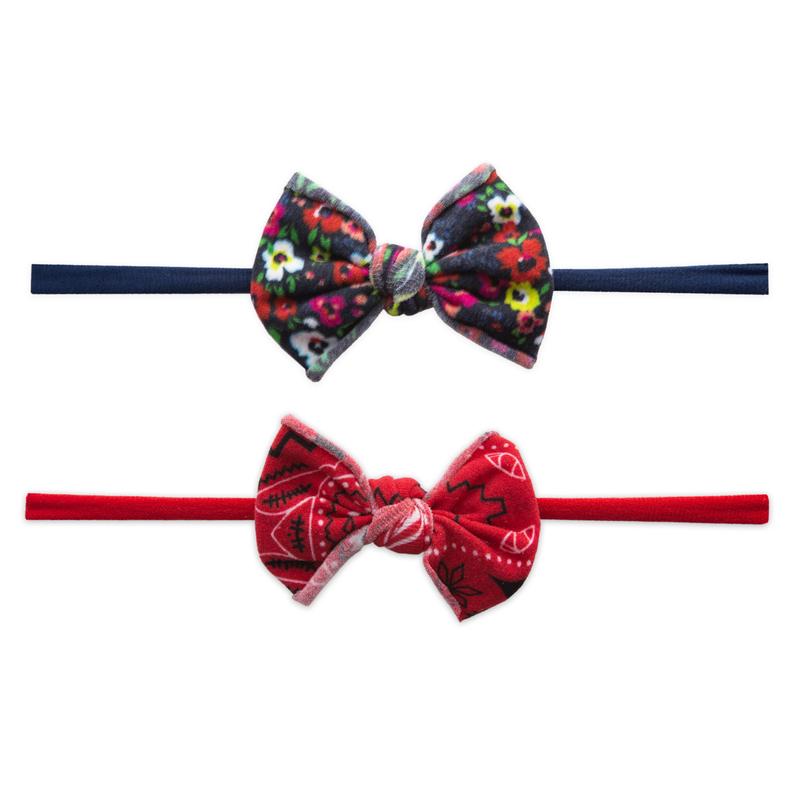 Baby Bling Bows Mini Skinny Print Pack Bright Summer