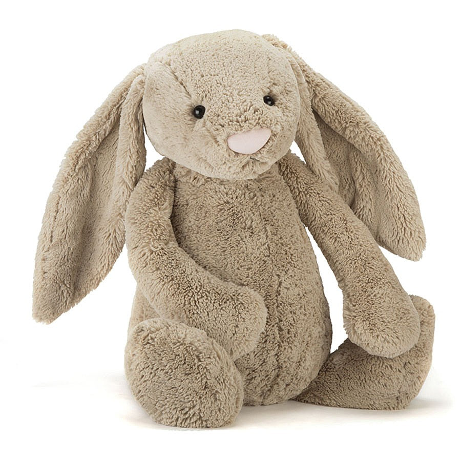 4✳B  Bashful Inky BeigeBunny Jellycat Bashful Beige Bunny Really Big – Destination Baby & Kids