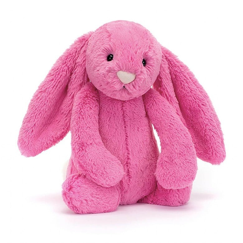 Jellycat Bashful Hot Pink Bunny – Destination Baby & Kids