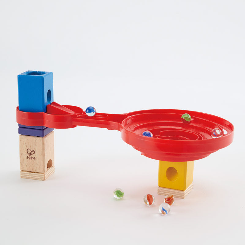 ダブル！ HaPe Quadrilla Twist & Rail クアドリラ Quadrilla Twist and Rail Set - - Fat Brain Toys
