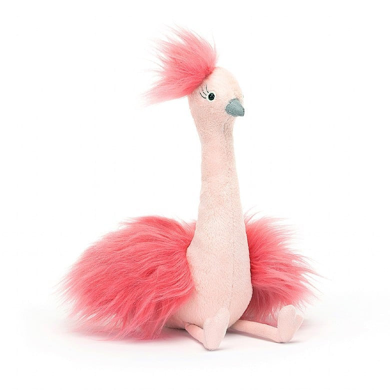 ジェリーキャット　Fou Fou Ostrich Jellycat Fou Fou Ostrich – Destination Baby & Kids