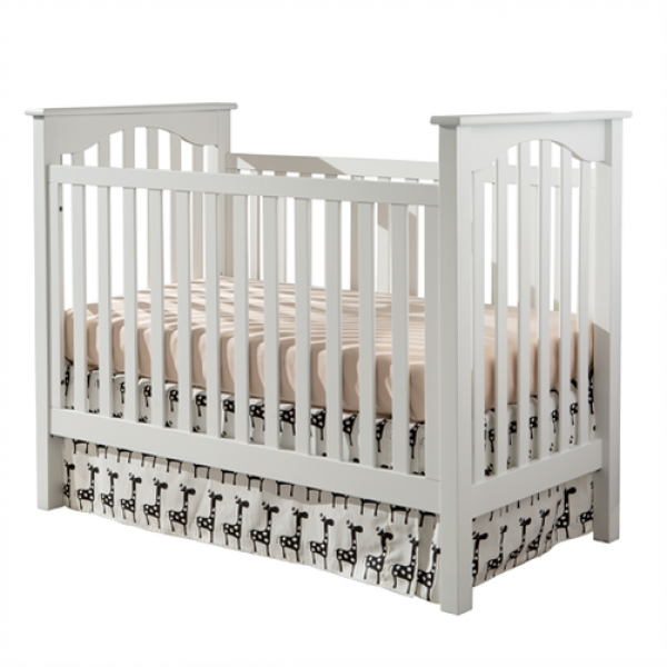 Westwood Design Wyatt Cottage Crib in White Destination Baby Kids