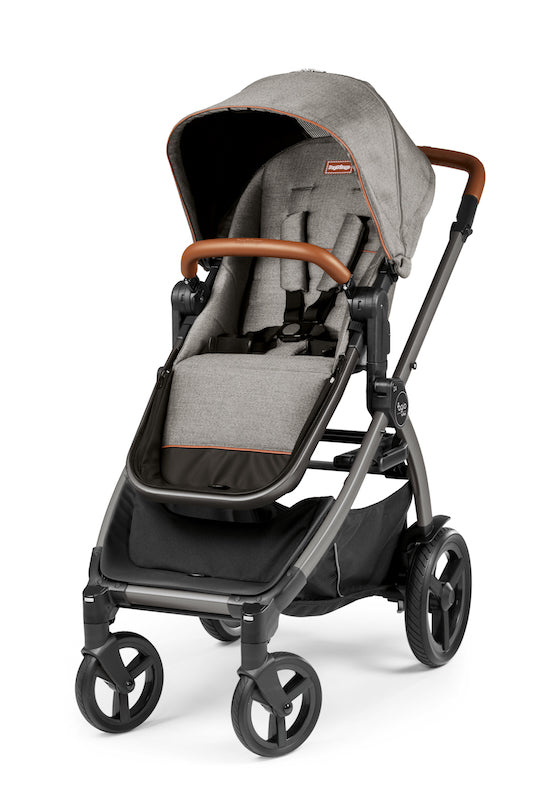 peg perego side by side stroller Peg Perego Z4 Reversible Stroller Agio Grey
