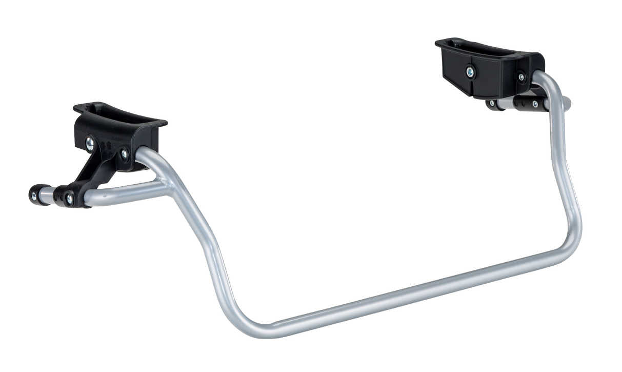 B.O.B. Single Icsa Britax Car Seat Adapter, Silver