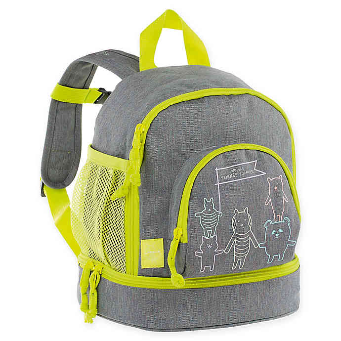 Lassig About Friends Mini Backpack Grey – Destination Baby Kids