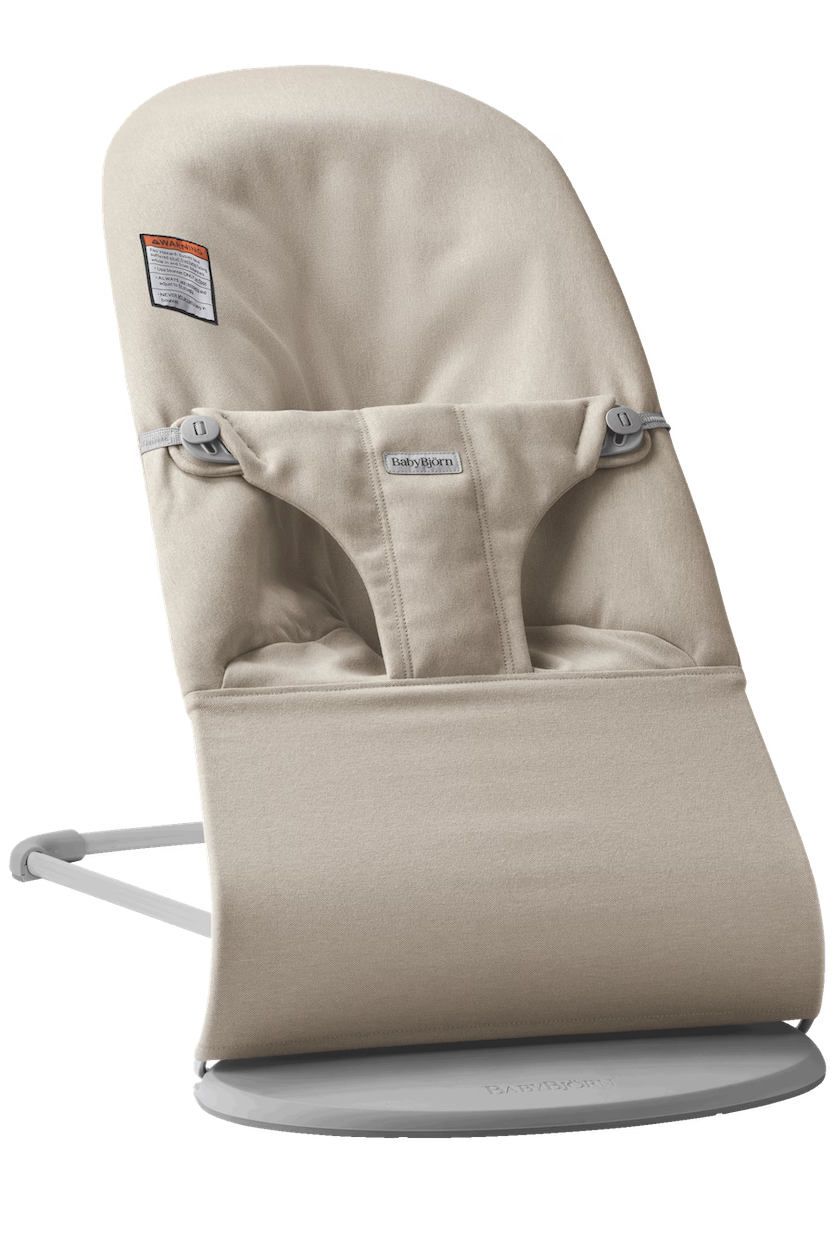 Bouncer Bliss Woven Mélange Baby Loungers Baby Bjorn Light Beige