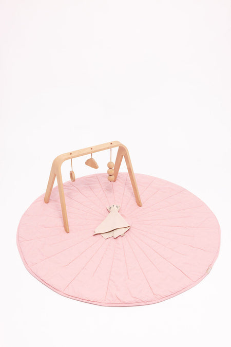 Galah/Sparrow - Linen Quilted Playmat Play Mats & Gyms WildBird