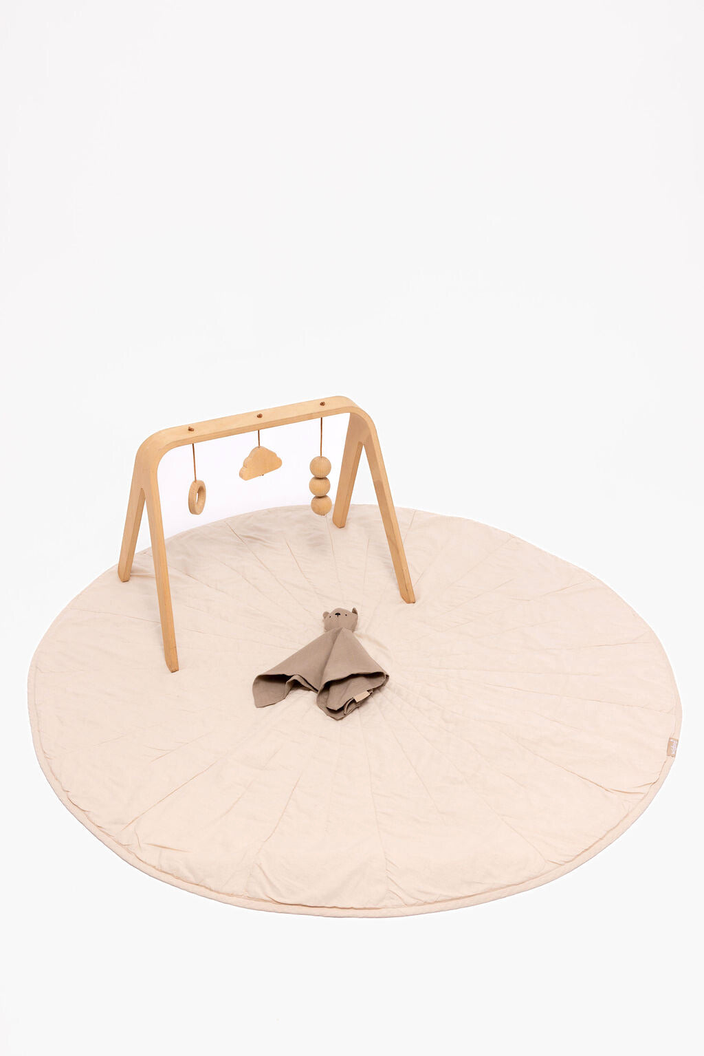 Sparrow/Desert Lark - Linen Quilted Playmat Play Mats & Gyms WildBird