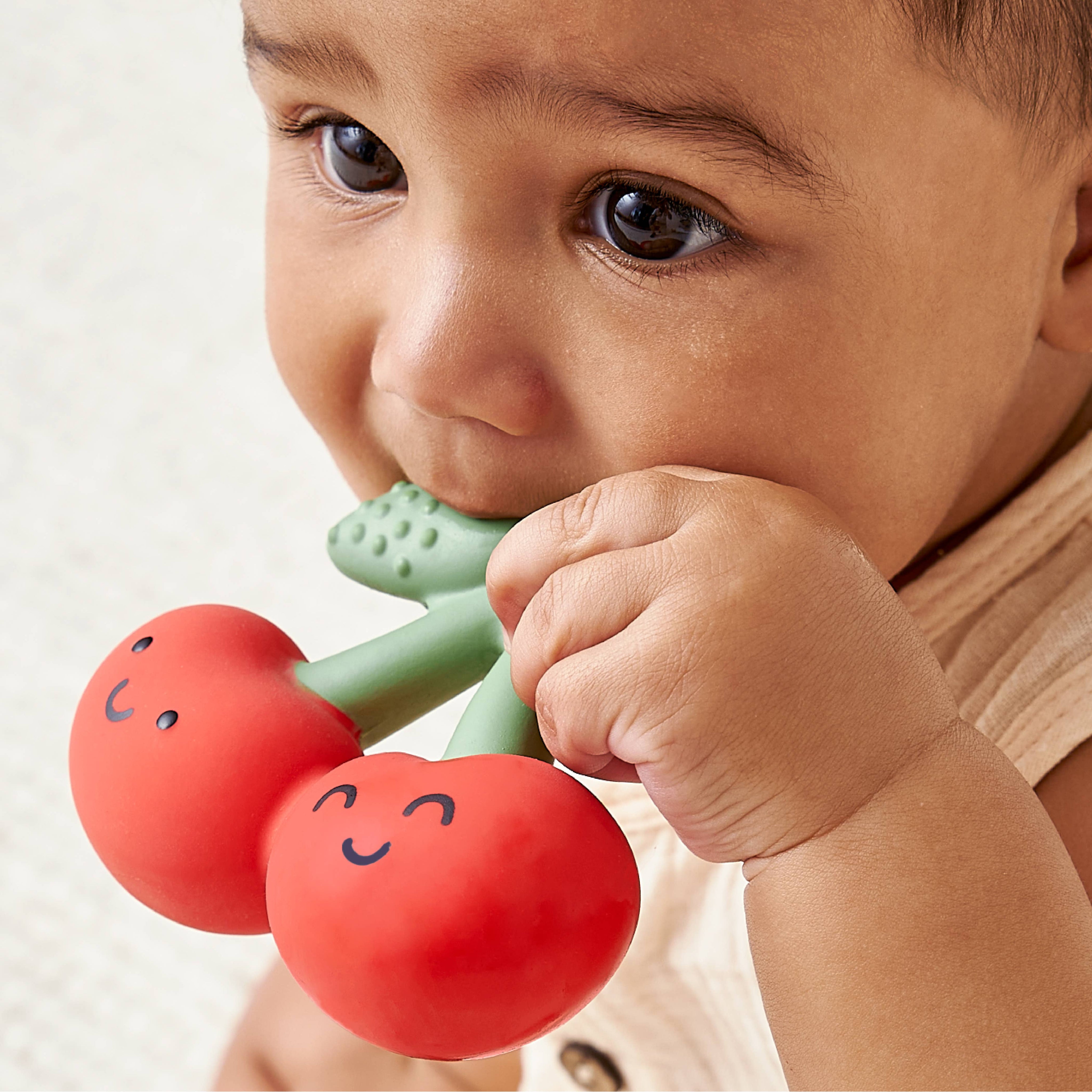 Comfort Crew™ Cherries Pacifiers & Teethers Itzy Ritzy