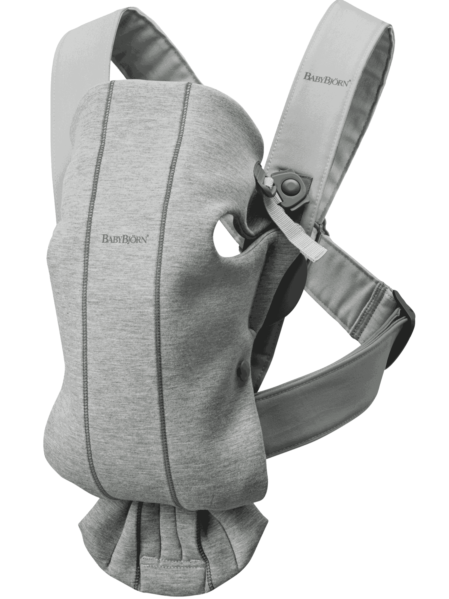 Baby Bjorn Baby Carrier Mini - 3D Jersey Cotton - Charcoal
