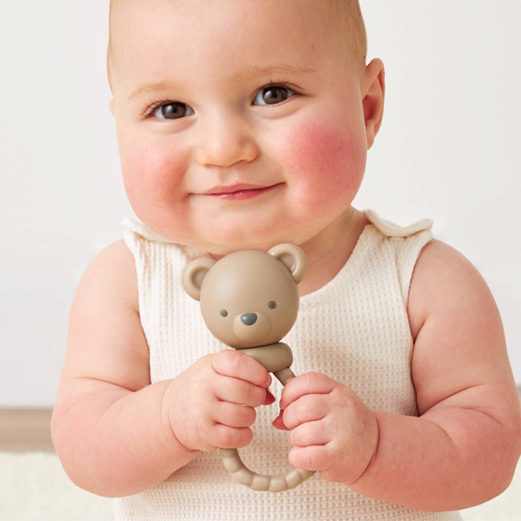 Bear Sweetie Rattle™ Pacifiers & Teethers Itzy Ritzy