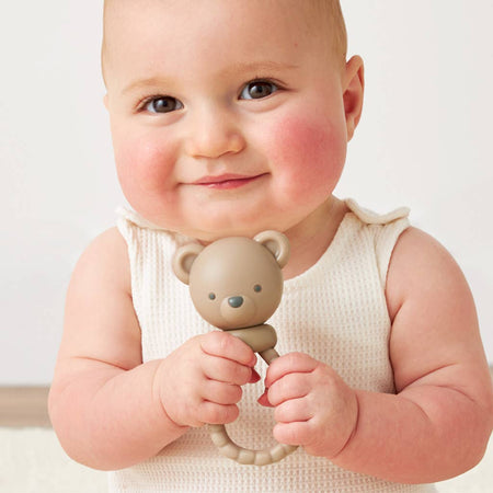 Bear Sweetie Rattle™ Pacifiers & Teethers Itzy Ritzy