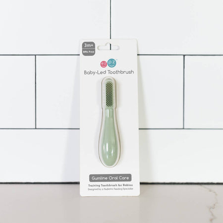 Baby-Led™ Toothbrush (Baby 3+ months) Pacifiers & Teethers ezpz