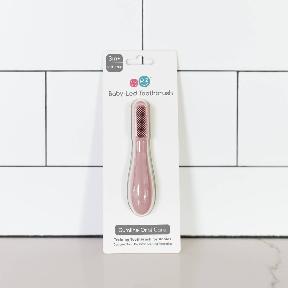 Baby-Led™ Toothbrush (Baby 3+ months) Pacifiers & Teethers ezpz