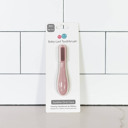 Baby-Led™ Toothbrush (Baby 3+ months) Pacifiers & Teethers ezpz