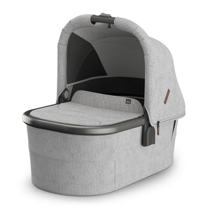 Beau - Grey Chenille - Graphite Frame - Chestnut Leather