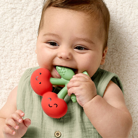 Comfort Crew™ Cherries Pacifiers & Teethers Itzy Ritzy