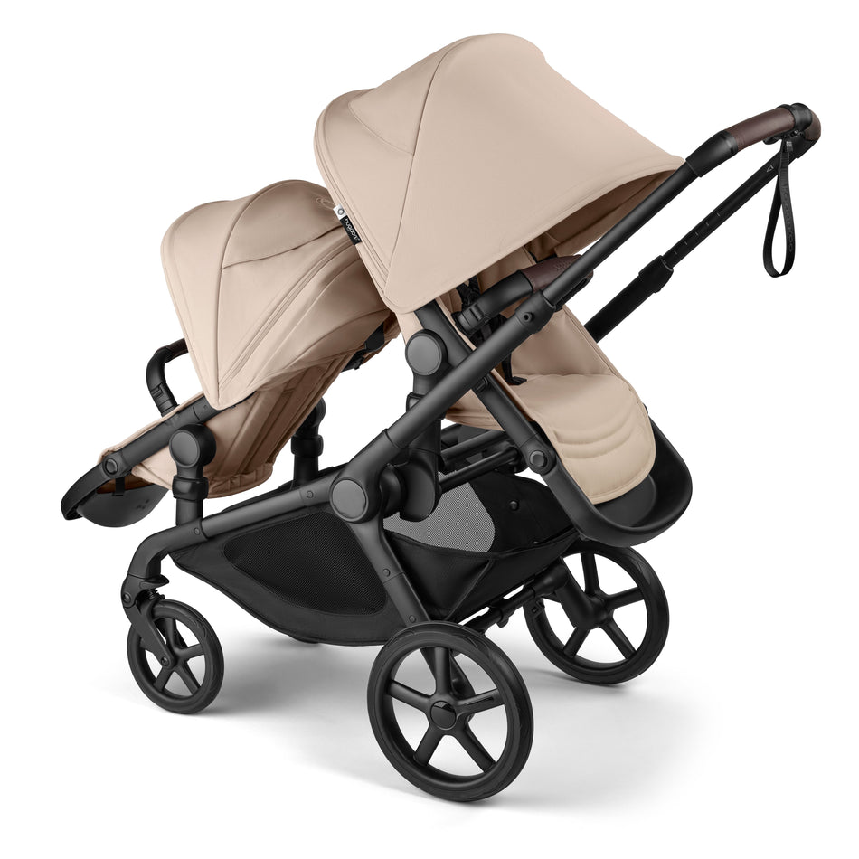 Kangaroo Double Seat Stroller Strollers - Double Bugaboo Desert Taupe