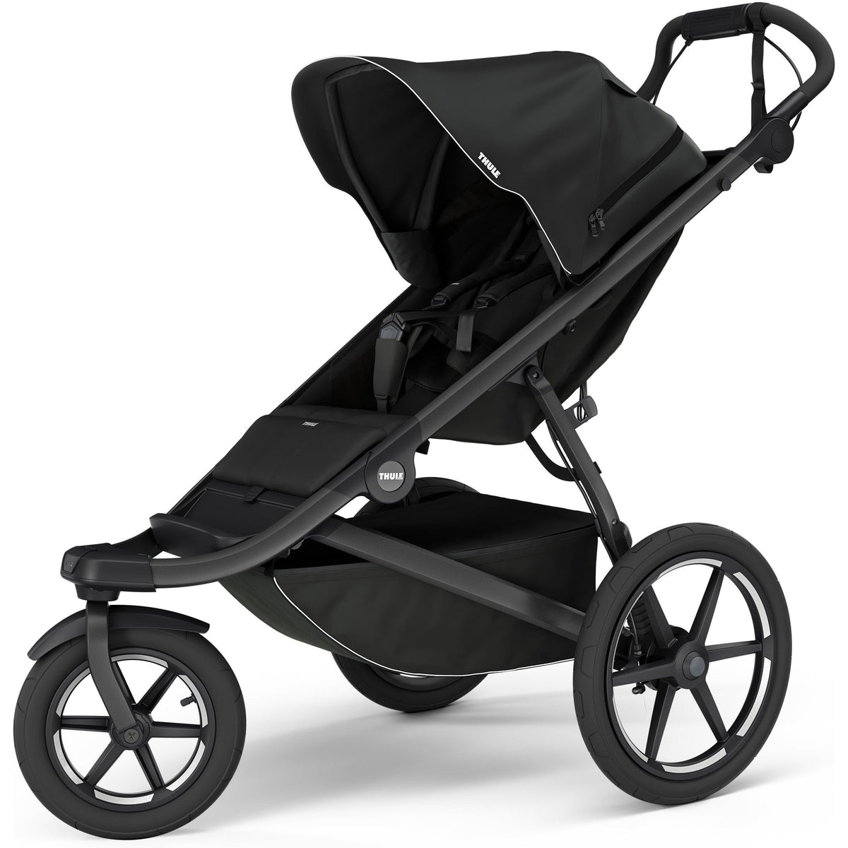 Urban Glide 3 Stroller w/ Magnetic Buckle Strollers - Single Thule Black
