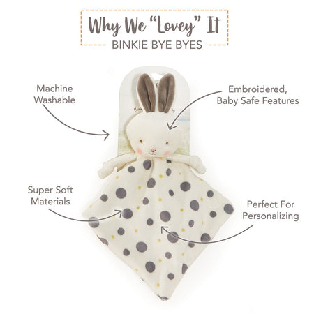 Bloom Binkie Bye Bye Security Blankets Bunnies by the Bay