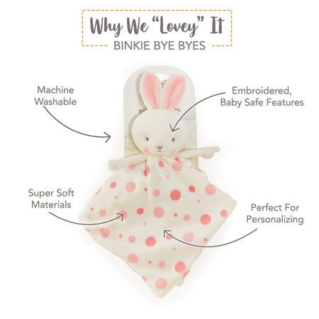 Blossom Binkie Bye Bye Security Blankets Bunnies by the Bay