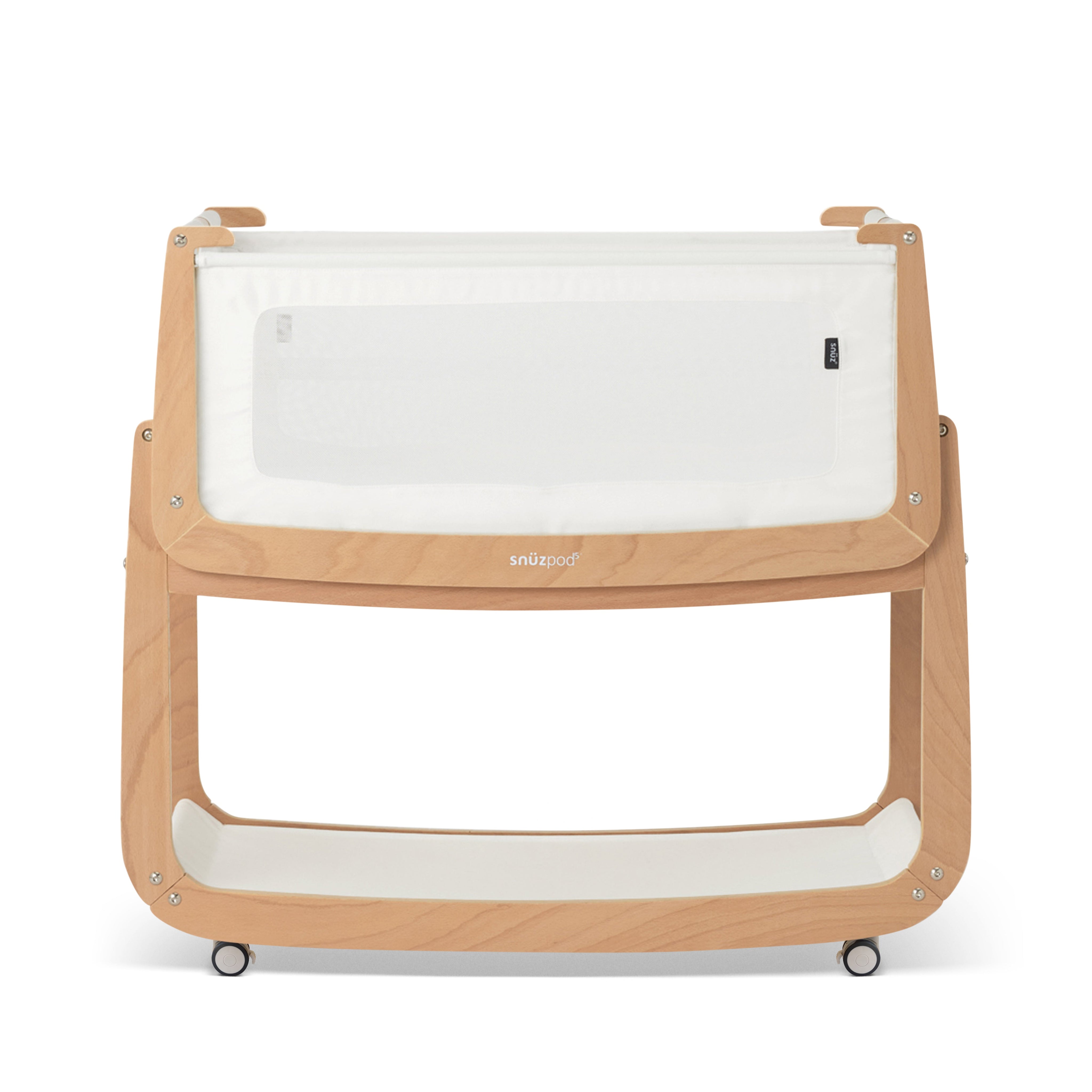 SnuzPod5 Bedside Bassinet Natural Bassinets Snuz