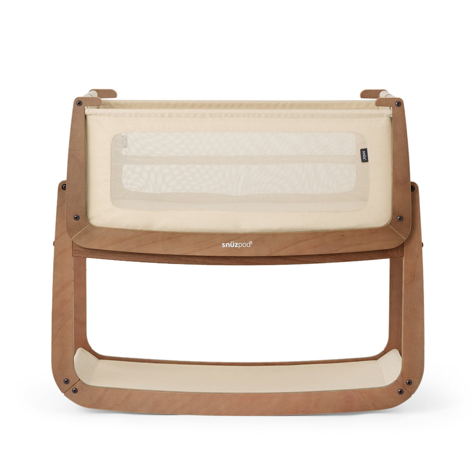 SnuzPod5 Bedside Bassinet Walnut