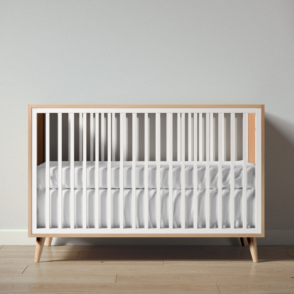 New York Crib Cribs Romina Furniture Albero Puro Solid White