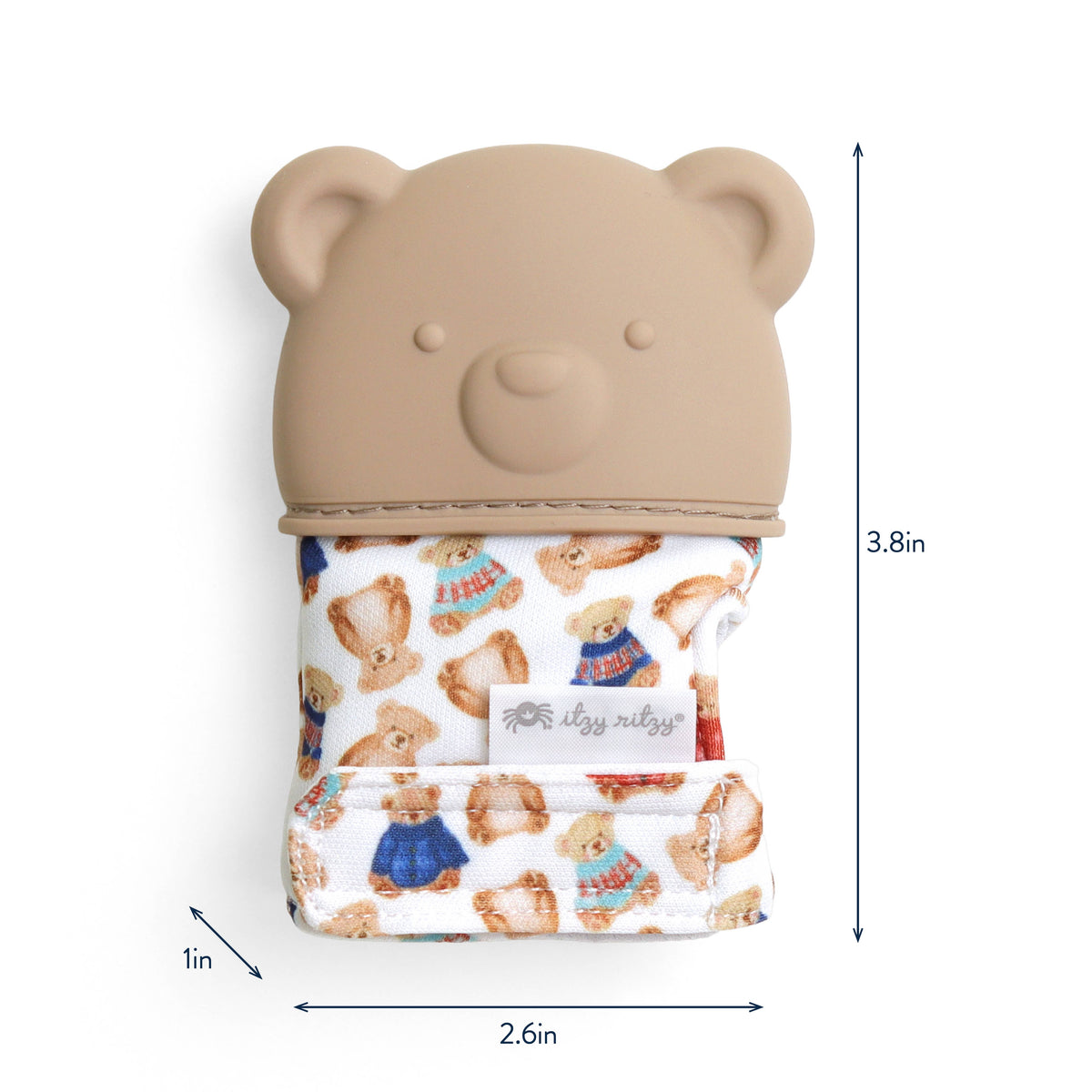 Vintage bear Itzy Mitt® Pacifiers & Teethers Itzy Ritzy