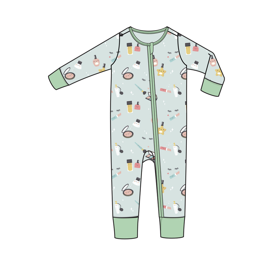 Dress Up Fun Ruffle Zipper Romper