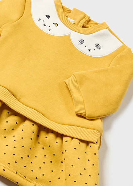 Mayoral Honey Fleece Dress